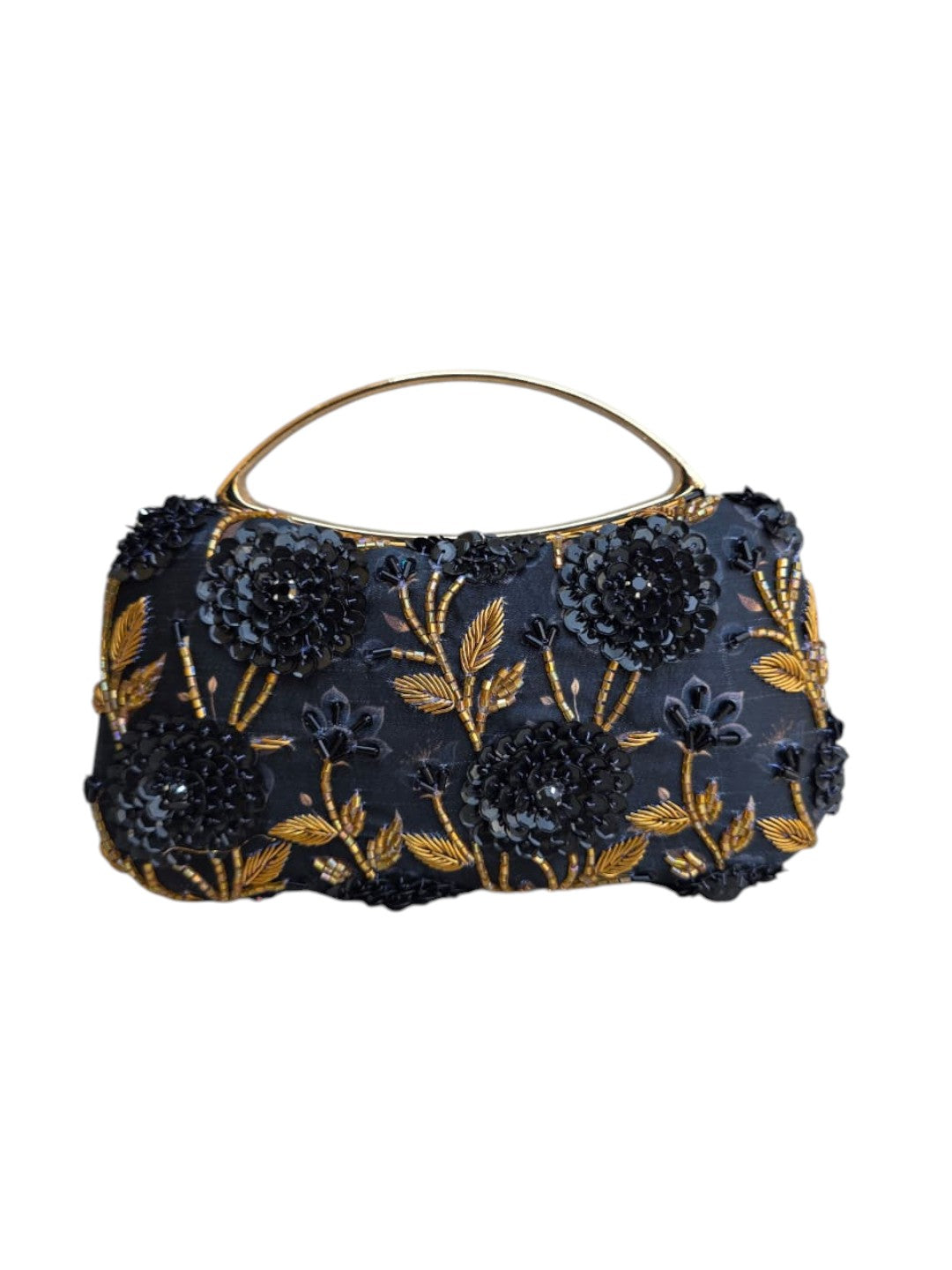 VRPS Printed Embroidered Clutch | Handcrafted Ethnic Bag | SWIS-4470 | Additional Angle