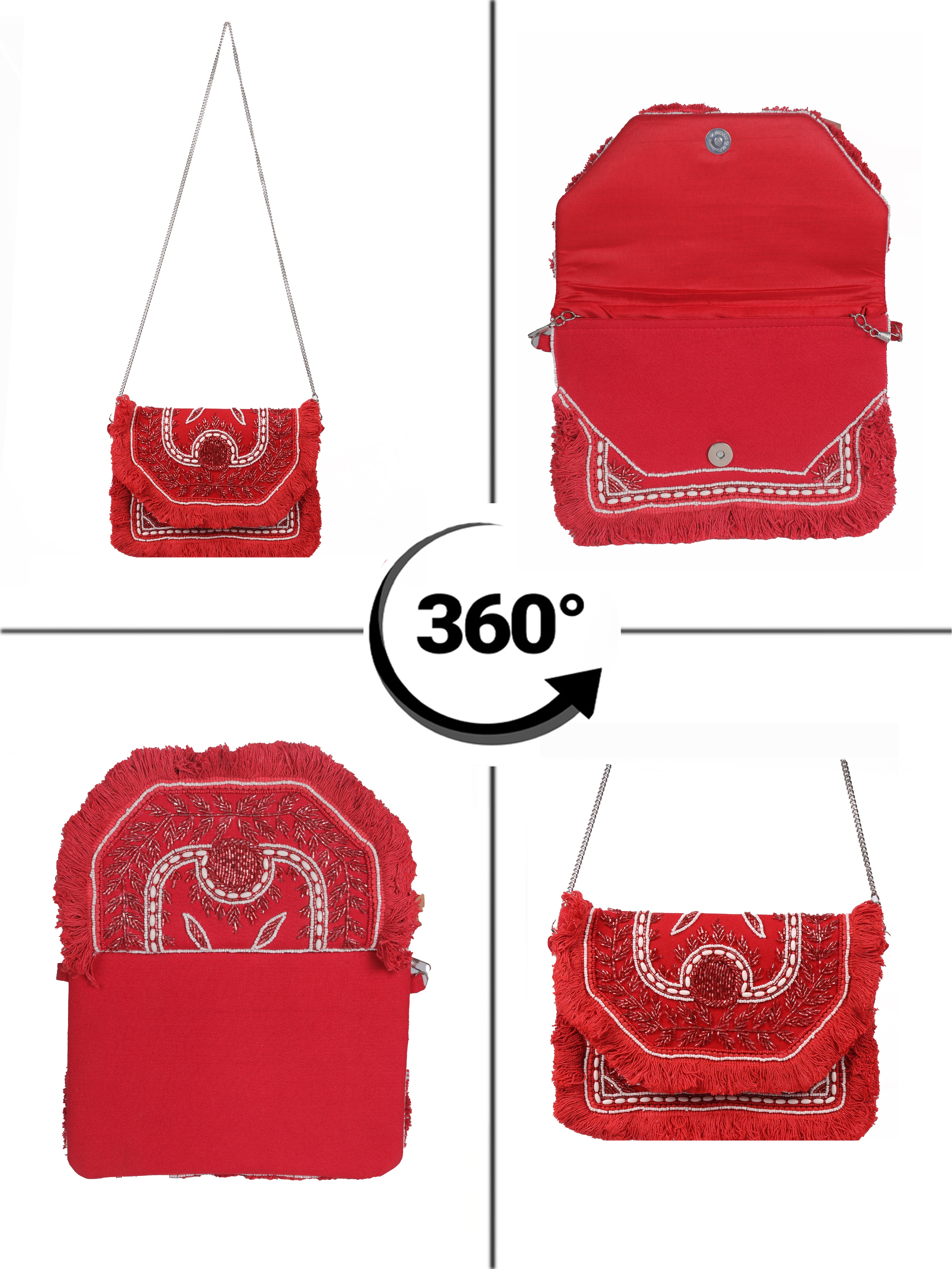 VRPS Banjara Boho Bag | Handcrafted Ethnic Bag | SWIS-2080 | Additional Angle