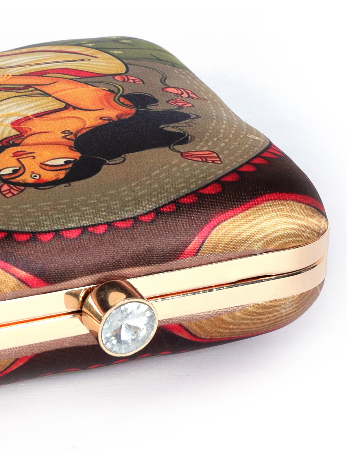 VRPS Printed Clutch | Handcrafted Ethnic Bag | SWIS-1340 | Additional Angle