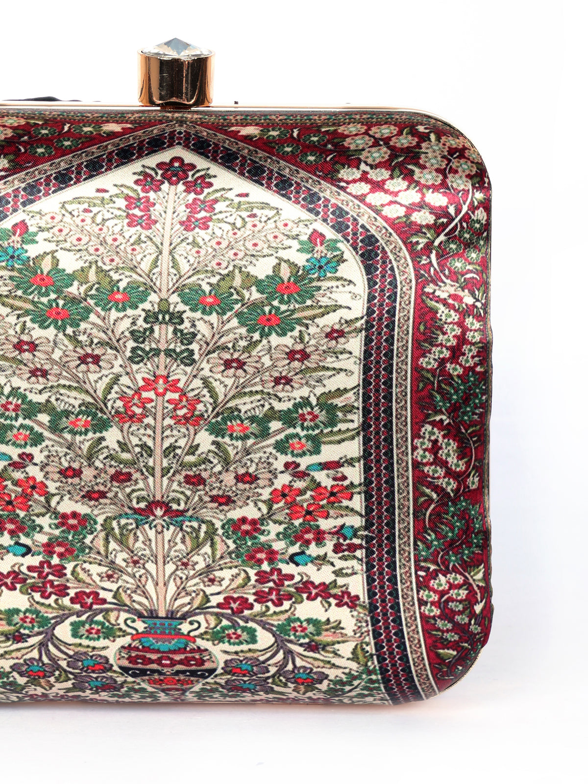 VRPS Printed Clutch | Handcrafted Ethnic Bag | SWIS-1339 | Additional Angle