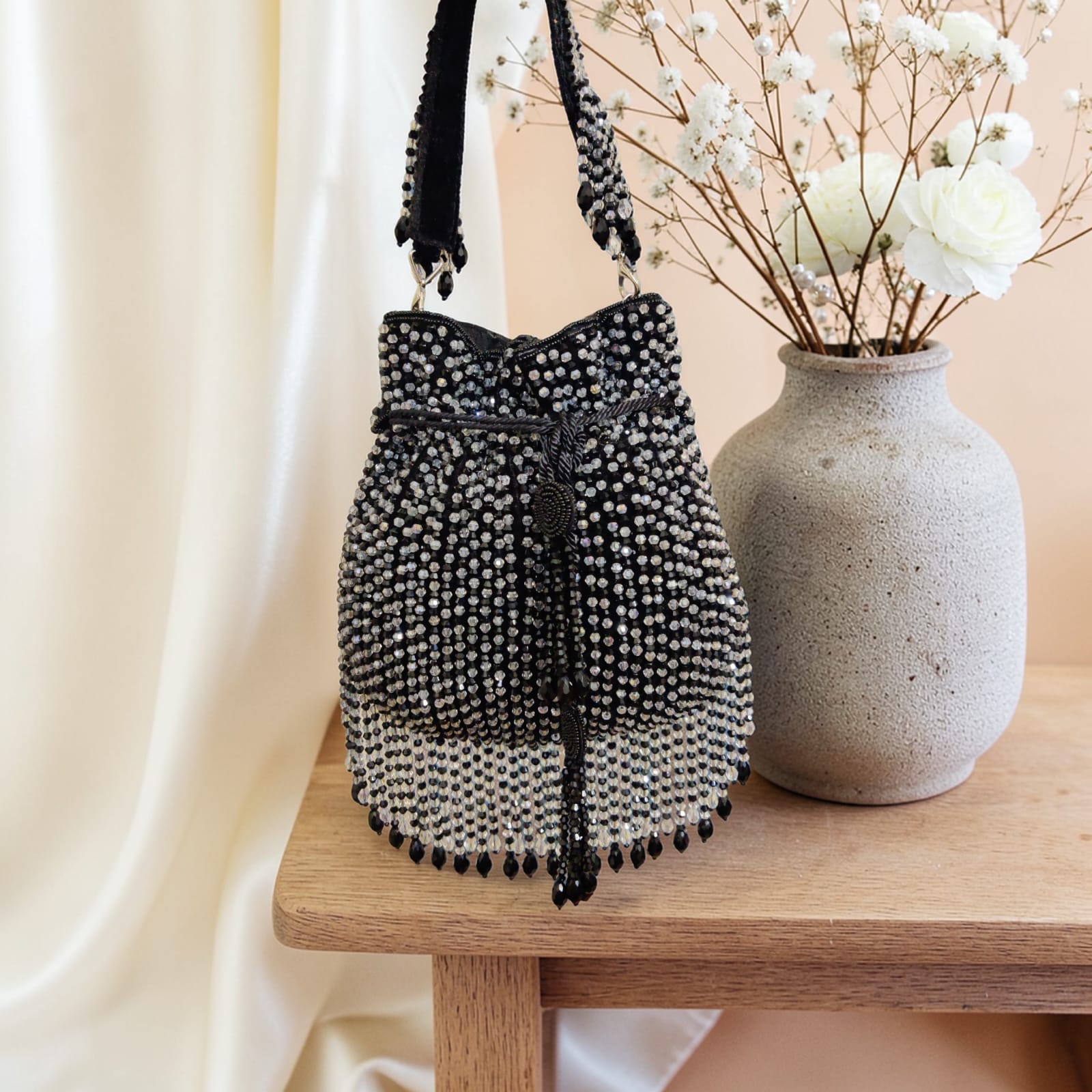 VRPS Designer Potli Bag | Handcrafted Ethnic Bag | SWIS-4822 - VRPS Handicrafts