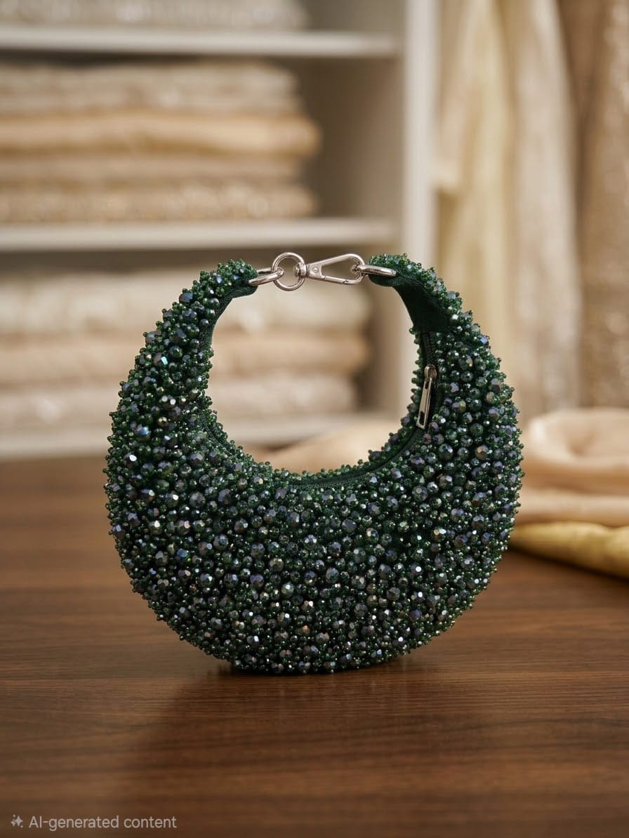 VRPS Embroidered Clutch | Handcrafted Ethnic Bag | SWIS-4773 - VRPS Handicrafts