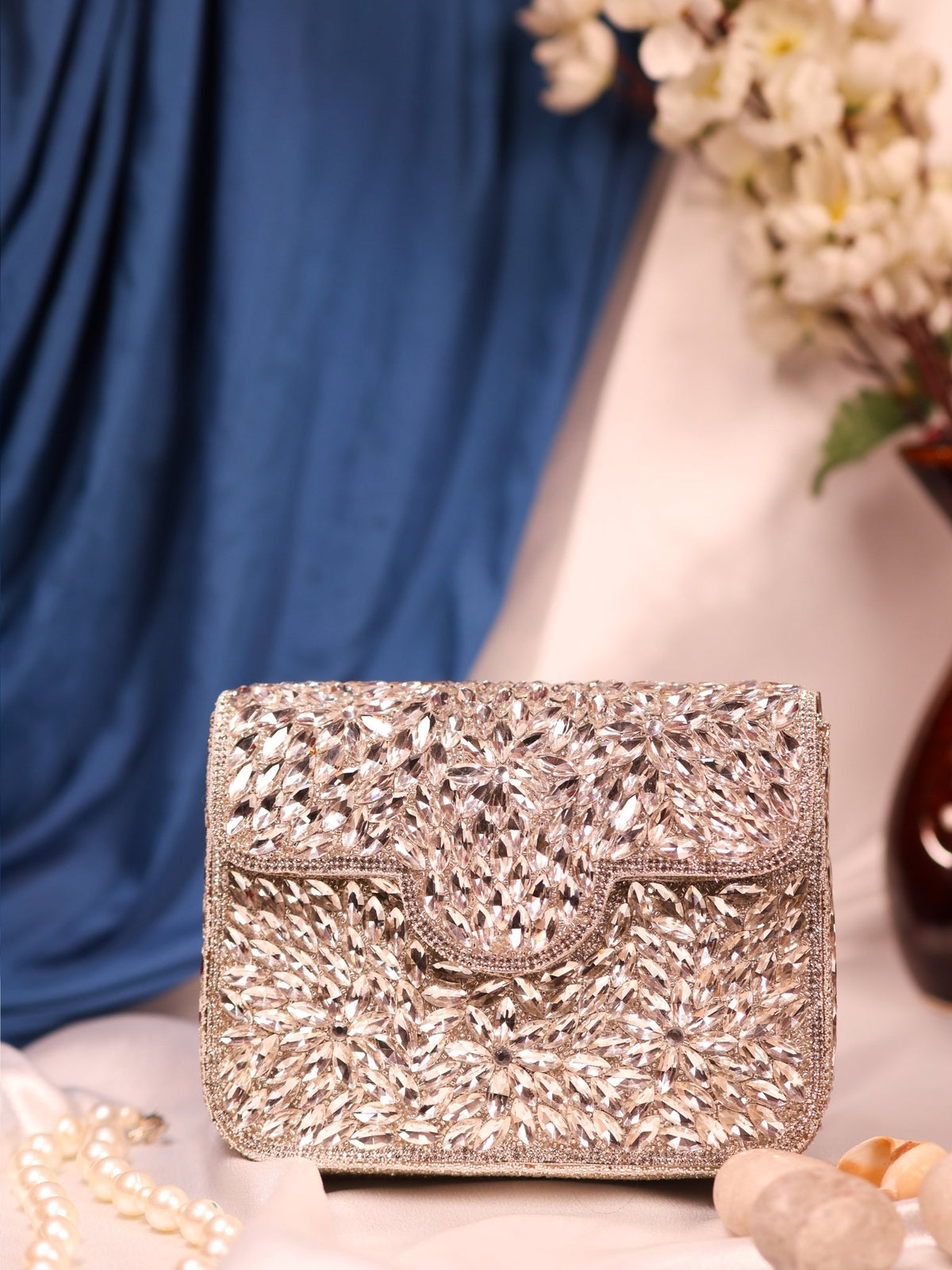 VRPS Flap Bag | Handcrafted Ethnic Bag | SWIS-3037 - VRPS Handicrafts