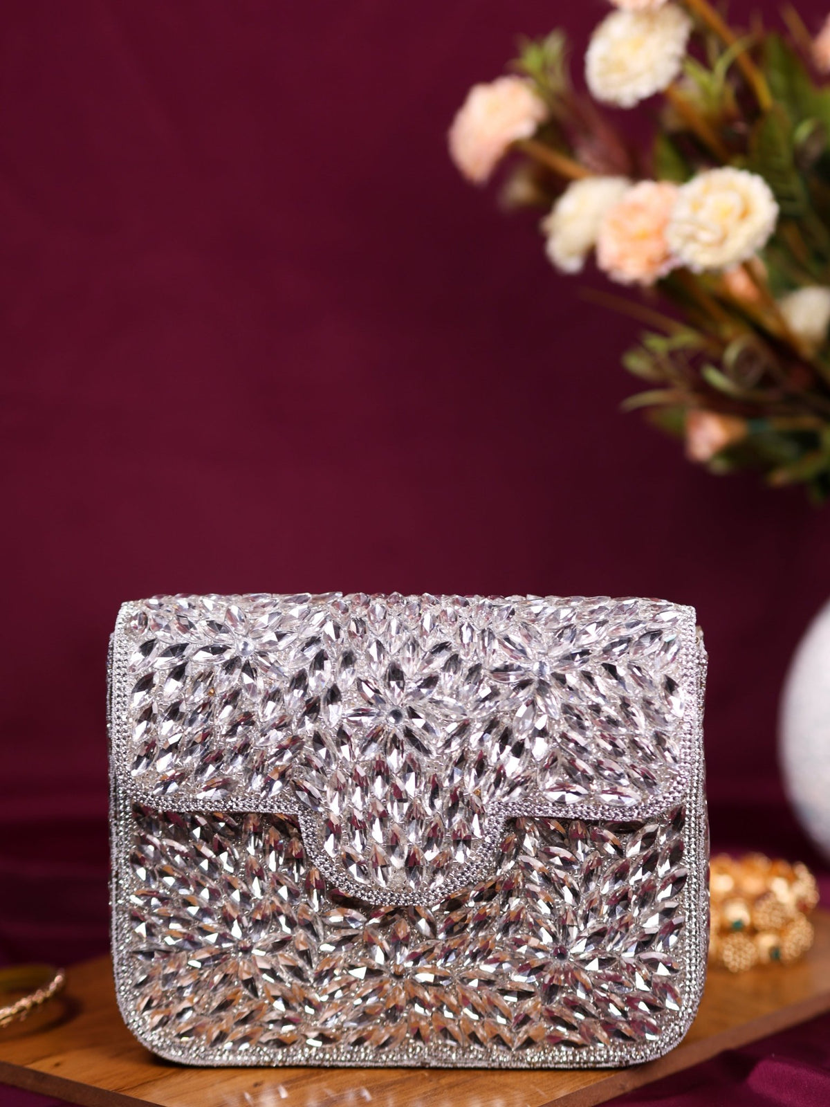 VRPS Flap Bag | Handcrafted Ethnic Bag | SWIS-3037 - VRPS Handicrafts