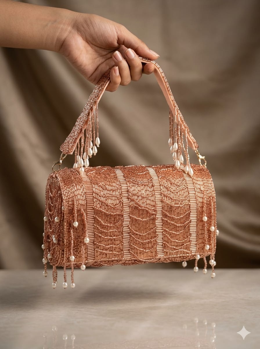 VRPS Flap Bag | Handcrafted Ethnic Bag | SWIS-4779 - VRPS Handicrafts