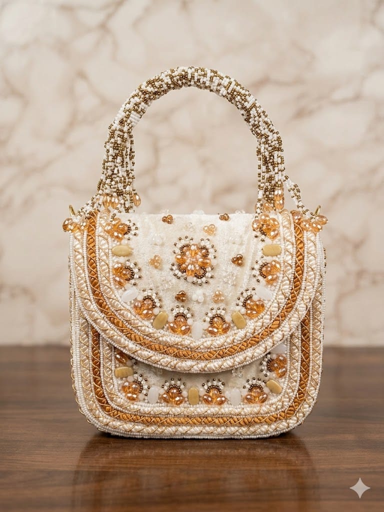 VRPS Flap Bag | Handcrafted Ethnic Bag | SWIS-4806 - VRPS Handicrafts