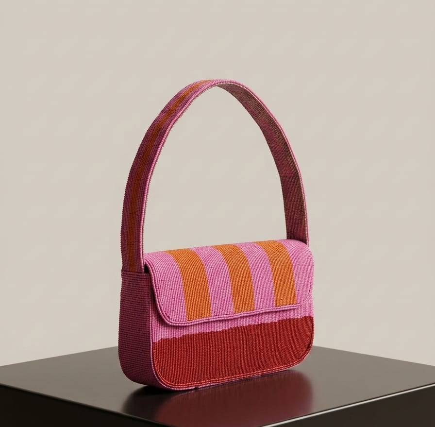 VRPS Flap Bag | Handcrafted Ethnic Bag | SWIS-4849 - VRPS Handicrafts