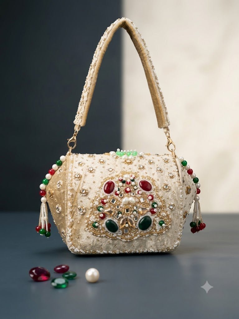 VRPS Flap Bag | Handcrafted Ethnic Bag | SWIS-4914 - VRPS Handicrafts