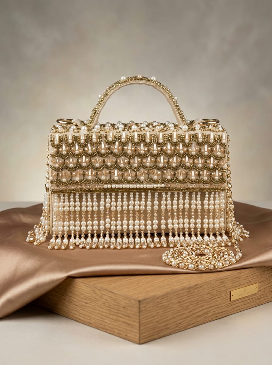 VRPS Flap Bag | Handcrafted Ethnic Bag | SWIS-4940 - VRPS Handicrafts