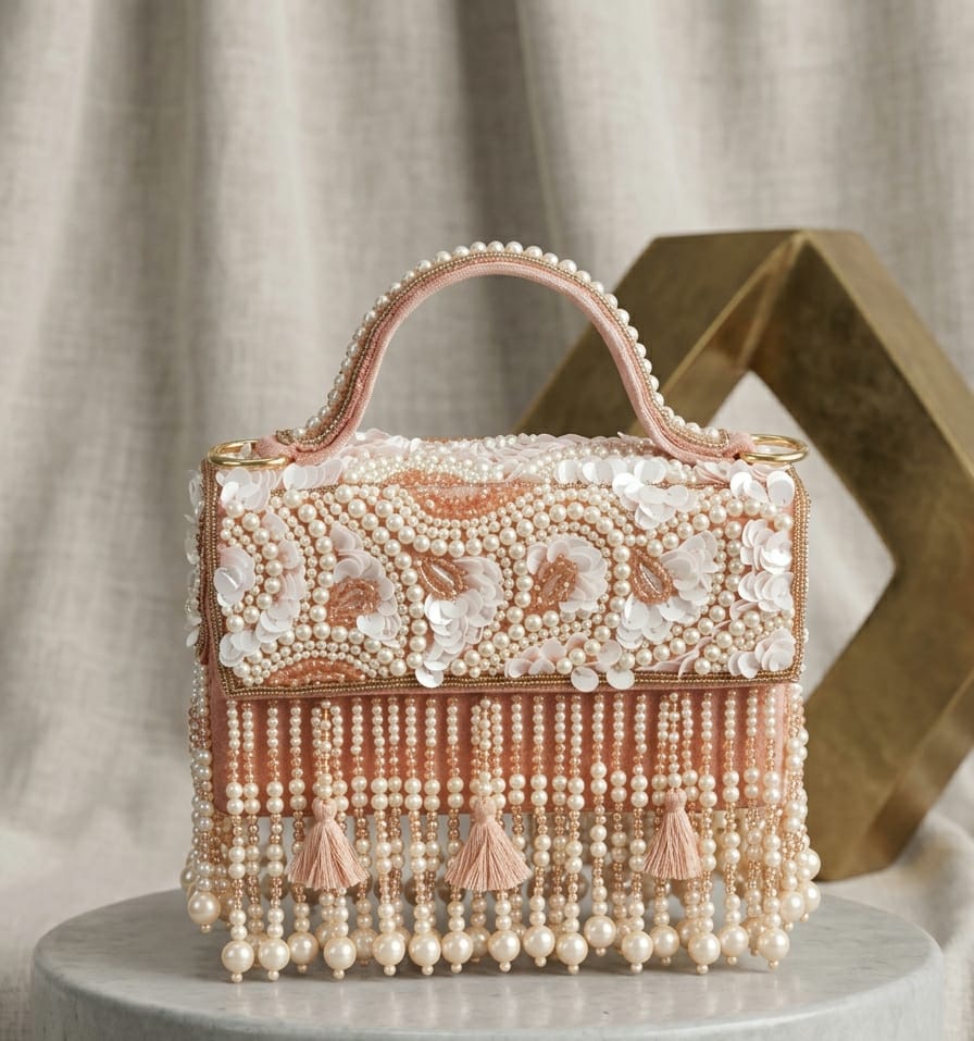 VRPS Flap Bag | Handcrafted Ethnic Bag | SWIS-4946 - VRPS Handicrafts