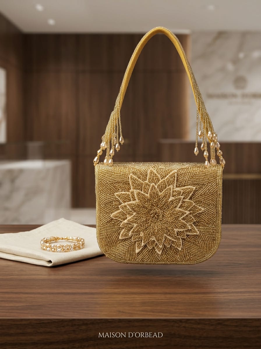 VRPS Flap Bag | Handcrafted Ethnic Bag | SWIS-4984 - VRPS Handicrafts