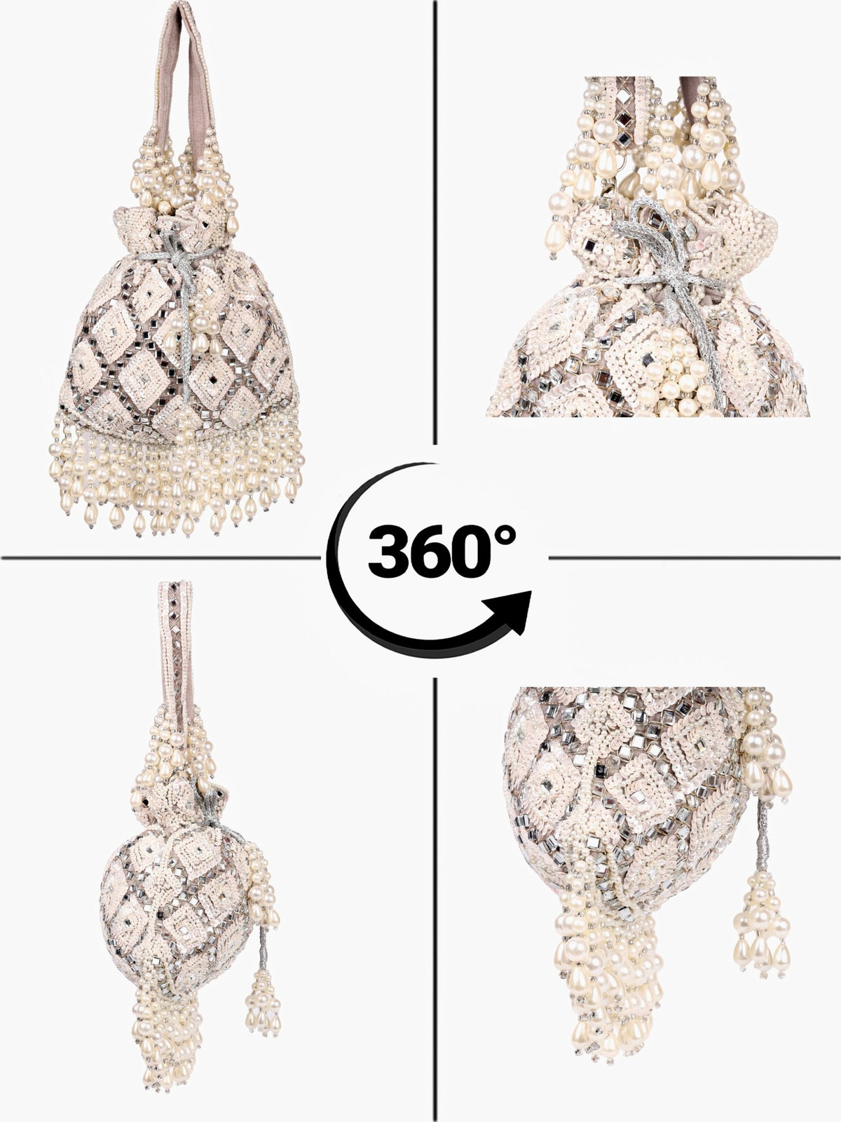VRPS Potli Bag | Handcrafted Ethnic Bag | SWIS-3041 - VRPS Handicrafts