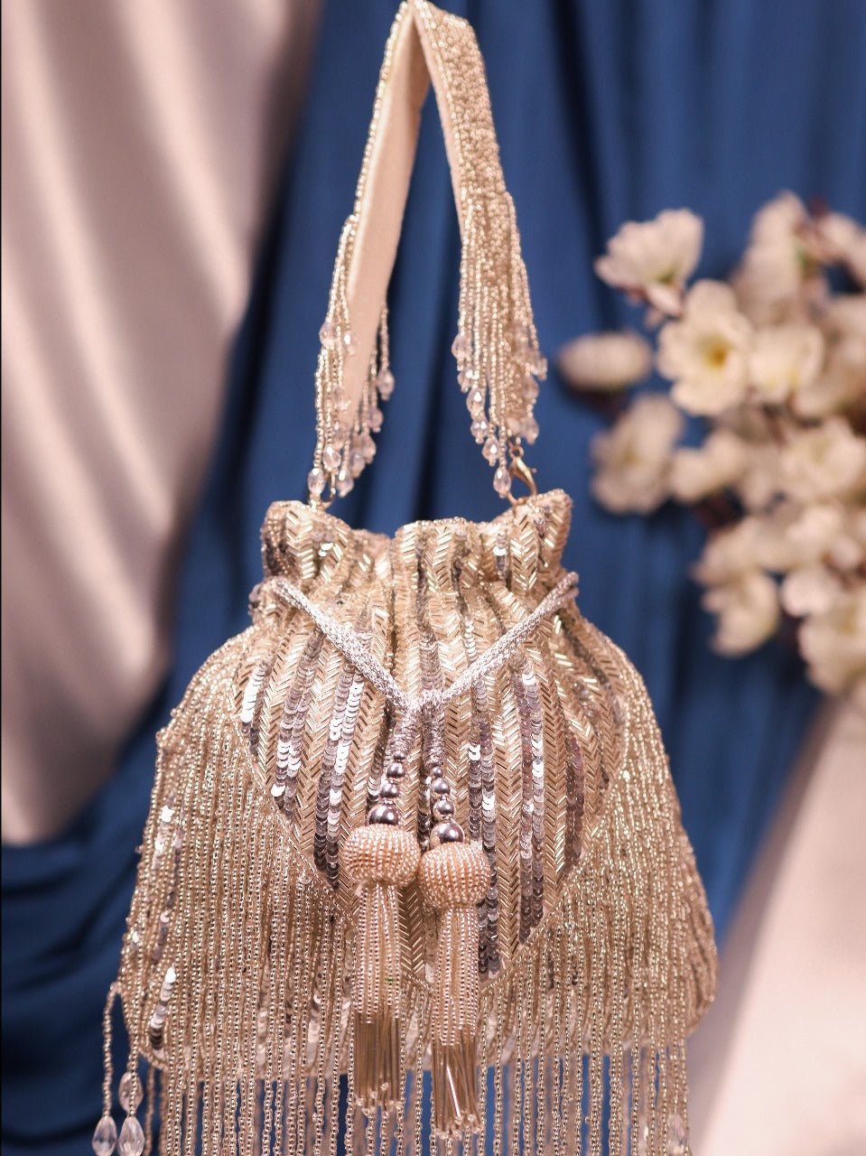 VRPS Potli Bag | Handcrafted Ethnic Bag | SWIS-3082 - VRPS Handicrafts