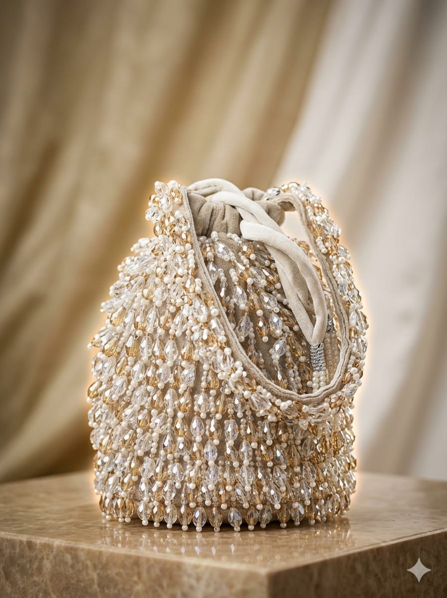 VRPS Potli Bag | Handcrafted Ethnic Bag | SWIS-4868 - VRPS Handicrafts