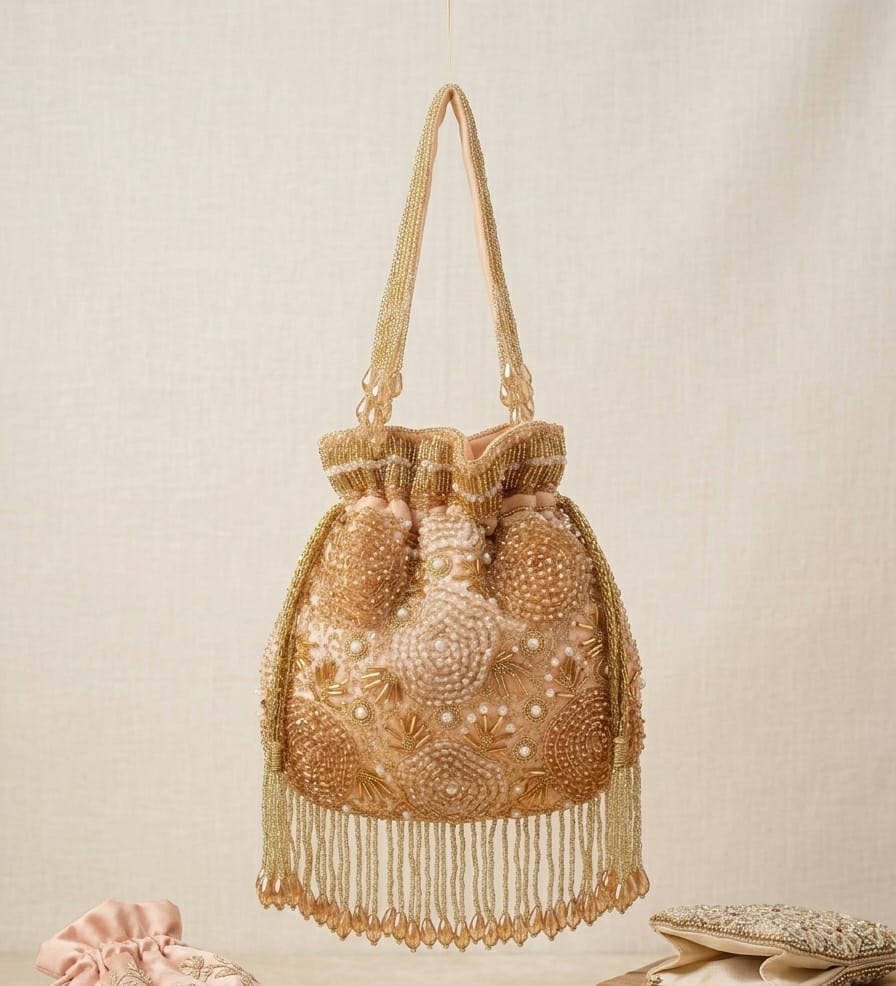 VRPS Potli Bag | Handcrafted Ethnic Bag | SWIS-4918 - VRPS Handicrafts