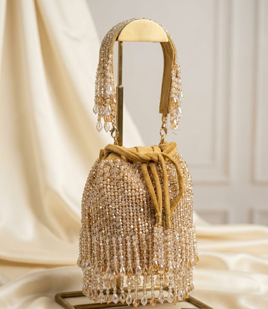 VRPS Potli Bag | Handcrafted Ethnic Bag | SWIS-4963 - VRPS Handicrafts