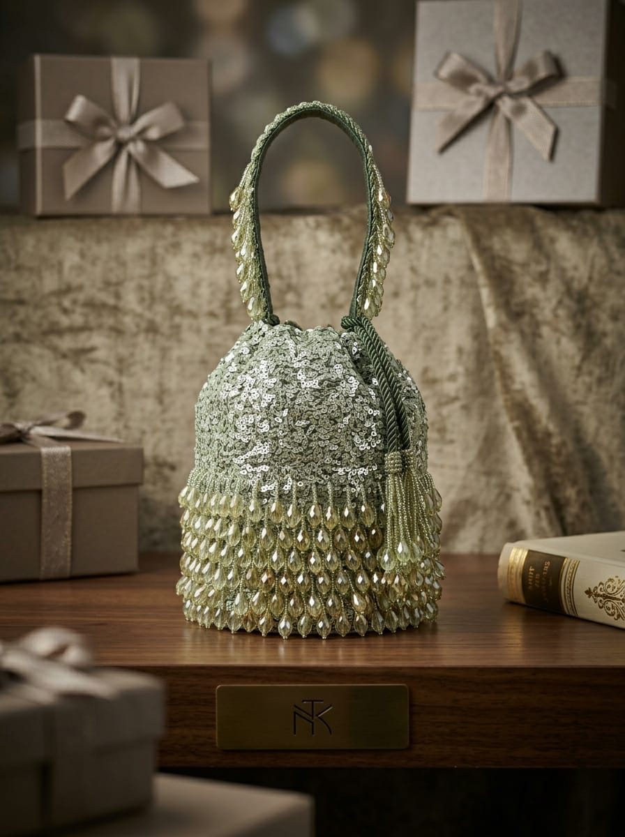VRPS Potli Bag | Handcrafted Ethnic Bag | SWIS-4979 - VRPS Handicrafts